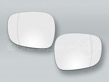 Heated Door Mirror Glass and Backing Plate PAIR fits 2011-2014 BMW X3 F25
