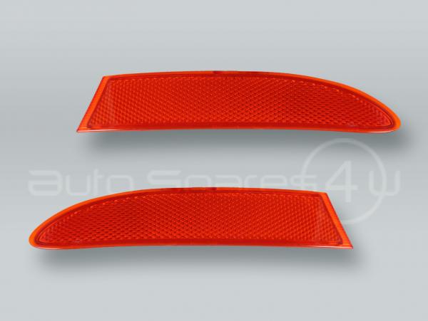 Red Rear Bumper Reflectors Covers PAIR fits 2011-2017 BMW X3 F25 Red Rear Bumper Reflectors Covers PAIR fits 2011-2017 BMW X3 F25