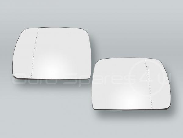 White Heated Door Mirror Glass and Backing Plate PAIR fits 2000-2006 BMW X5 E53 White Heated Door Mirror Glass and Backing Plate PAIR fits 2000-2006 BMW X5 E53