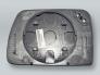 White Heated Door Mirror Glass and Backing Plate RIGHT fits 2000-2006 BMW X5 E53