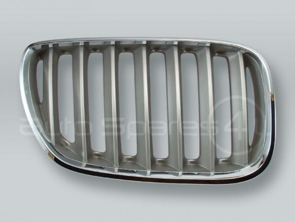 Chrome/Titan Front Hood Grille RIGHT fits 2005-2006 BMW X5 E53