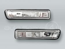 Clear Fender Side Marker Turn Signal Lights PAIR fits 2000-2006 BMW X5 E53
