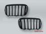 Gloss Black Front Grille PAIR fits 2014-2018 BMW X5 F15