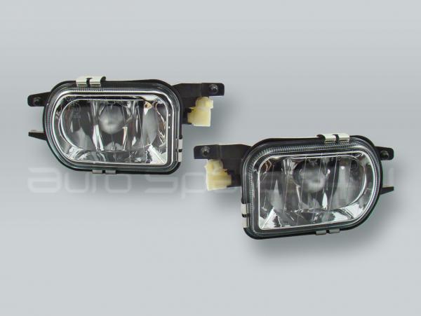TYC Fog Lights Driving Lamps Assy with bulbs PAIR fits 2005-2007 MB C-Class W203 4-DOOR