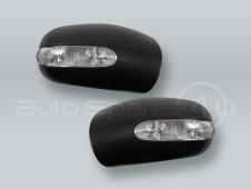 Door Mirror Turn Signal Lamp and Cover PAIR fits 2005-2007 MB C-Class W203