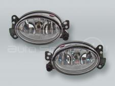 TYC w/ Xenon Fog Lights Driving Lamps Assy with bulbs PAIR fits 2008-2011 MB C-Class W204