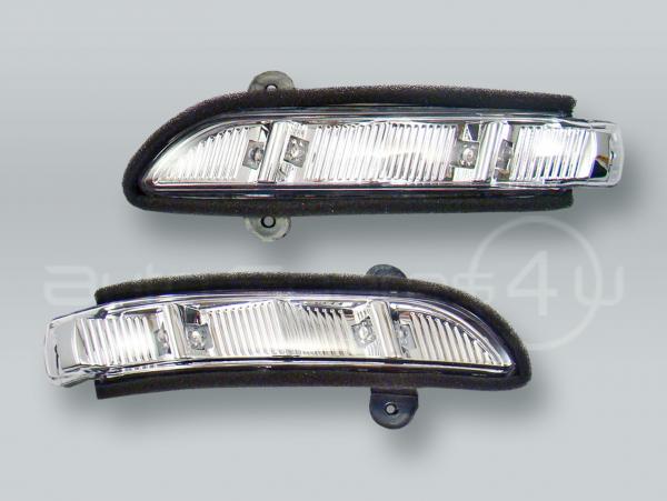 Door Mirror Turn Signal Lamps Lights PAIR fits 2006-2008 MB CLS-Class W219