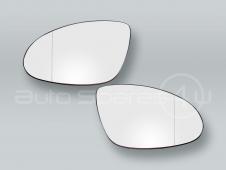 Heated Door Mirror Glass and Backing Plate PAIR fits 2006-2008 MB CLS-Class W219