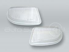 Fog Light Lenses Driving Lamp Glass PAIR fits 2000-2002 MB E-class W210