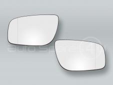 Heated Door Mirror Glass and Backing Plate PAIR fits 2007-2009 MB E-class W211
