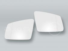 Heated Door Mirror Glass and Backing Plate PAIR fits 2010-2016 MB E-class W212 C207