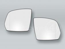 Heated Door Mirror Glass and Backing Plate PAIR fits 2009-2010 MB ML GL W164