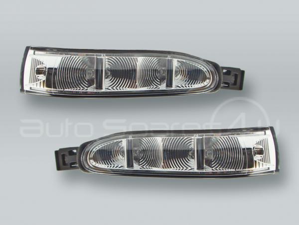 Door Mirror Turn Signal Lamps Lights PAIR fits 2006-2008 MB ML-class W164