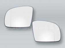 Heated Door Mirror Glass and Backing Plate PAIR fits 2006-2008 MB ML GL W164