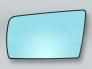 Heated Door Mirror Glass and Backing Plate LEFT fits 1996-1999 MB S-Class W140