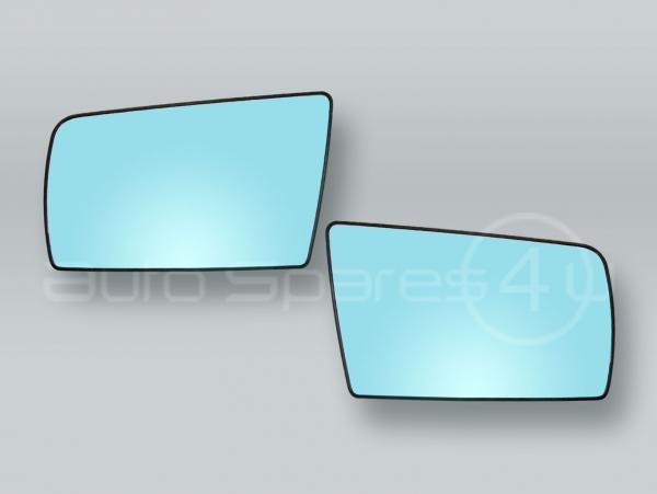 Heated Door Mirror Glass and Backing Plate PAIR fits 1996-1999 MB S-Class W140