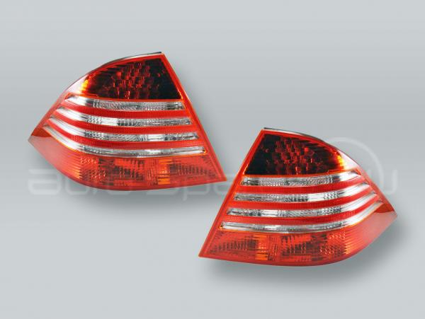 Tail Lights Rear Lamps PAIR fits 2000-2006 MB S-Class W220