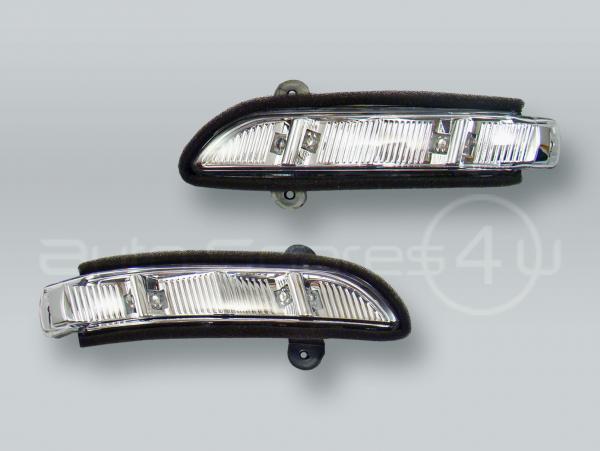 Door Mirror Turn Signal Lamps Lights PAIR fits 2007-2009 MB S-class W221