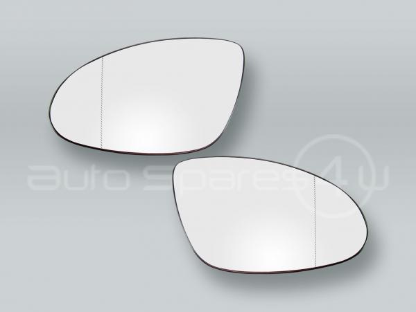 Heated Door Mirror Glass and Backing Plate PAIR fits 2007-2009 MB S-class W221