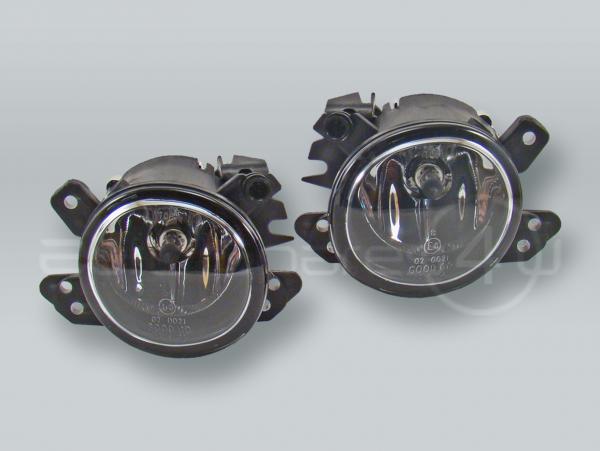 AMG-style Fog Lights Driving Lamps Assy with bulbs PAIR fits 2007-2009 MB S-class W221
