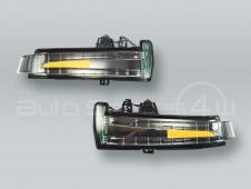Door Mirror Turn Signal Lamps Lights PAIR fits 2010-2013 MB S-class W221