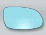 Blue Heated Door Mirror Glass and Backing Plate RIGHT fits 1998-2004 MB SLK R170