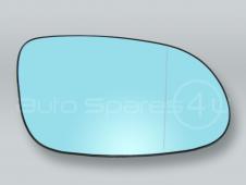 Blue Heated Door Mirror Glass and Backing Plate RIGHT fits 1998-2004 MB SLK R170