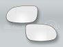 Heated Door Mirror Glass and Backing Plate PAIR fits 1998-2004 MB SLK R170