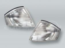 TYC Clear Corner Lights Parking Lamps PAIR fits 1990-2002 MB SL-Class R129