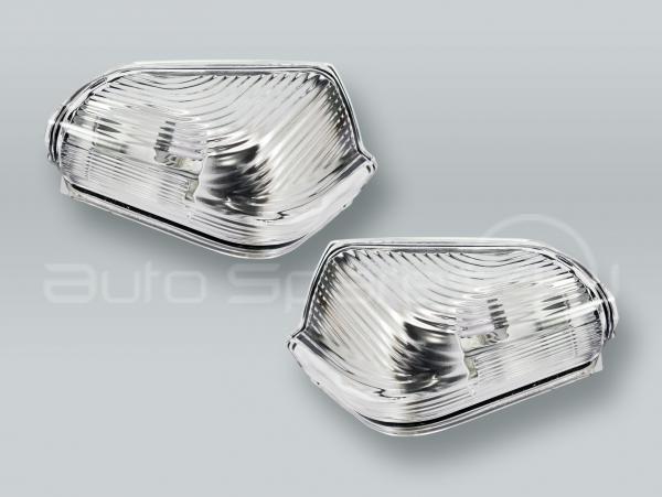 Clear Door Mirror Turn Signal Lamps Lights PAIR fits 2006-2018 MB Sprinter