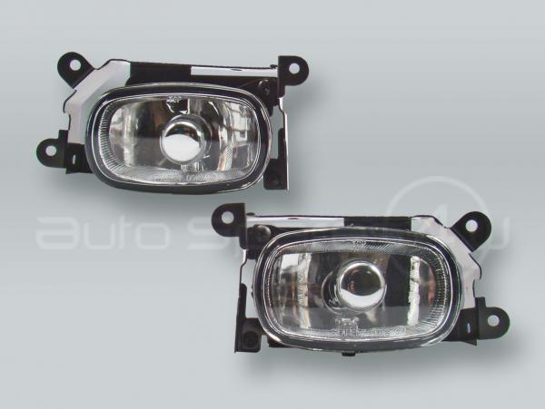 Fog Lights Driving Lamps Assy with bulbs PAIR fits 2003-2006 MITSUBISHI Outlander