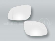 Heated Door Mirror Glass and Backing Plate PAIR fits 2003-2006 PORSCHE Cayenne