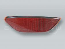 Red Rear Bumper Reflector Cover RIGHT fits 2011-2014 PORSCHE Cayenne
