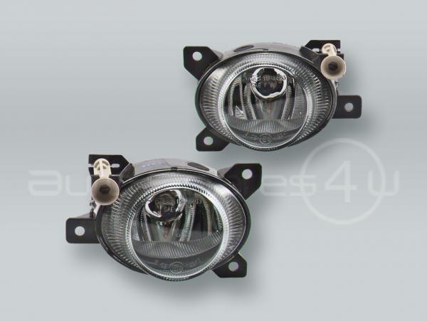 TYC Fog Lights Driving Lamps Assy with bulbs PAIR fits 2008-2010 SAAB 9-3