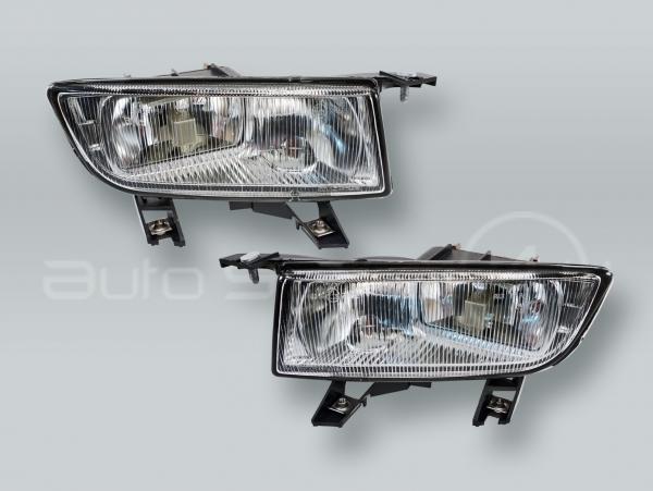 TYC Fog Lights Driving Lamps Assy with bulbs PAIR fits 1998-2001 SAAB 9-5