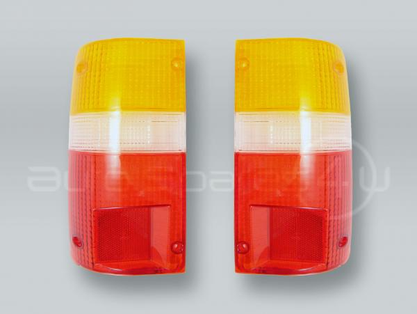 Rear Tail Lights Lens PAIR fits 1989-1995 TOYOTA Hilux Pickup