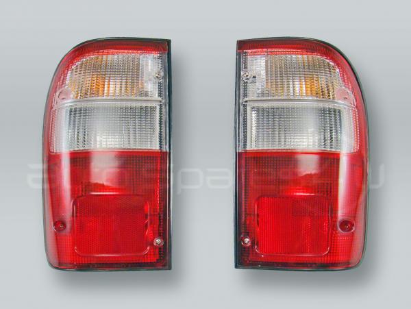 DEPO Rear Tail Lights Rear Lamps PAIR fits 1998-2001 TOYOTA Hilux Pickup