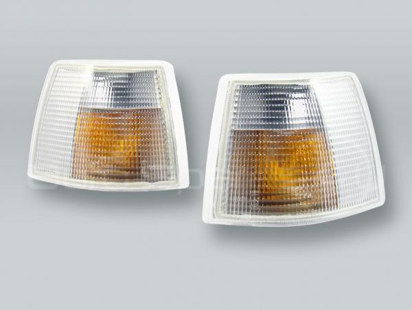 DEPO Dual Bulb Clear Corner Lights Parking Lamps PAIR fits 1994-1997 VOLVO 850