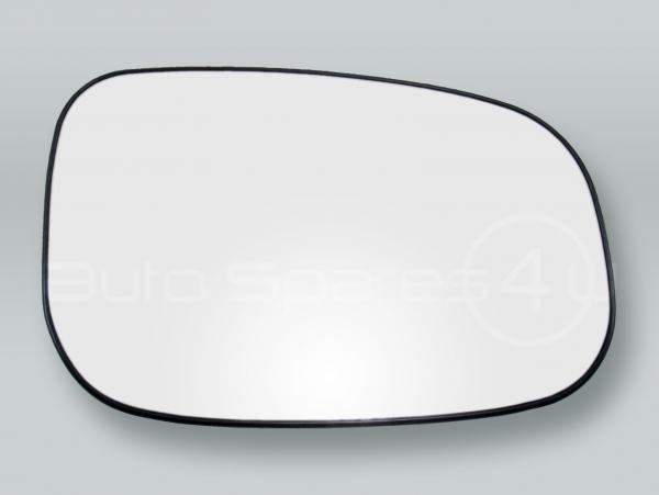 Convex Heated Door Mirror Glass and Backing Plate RIGHT fits 2008-2013 VOLVO C30 C70