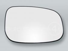 Convex Heated Door Mirror Glass and Backing Plate RIGHT fits 2007-2011 VOLVO S40 V50