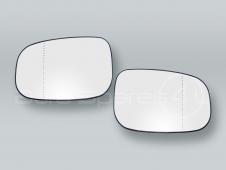 Heated Door Mirror Glass and Backing Plate PAIR fits 2007-2011 VOLVO S40 V50