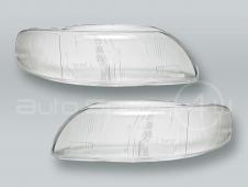 TYC Halogen Headlight Lens Headlamp Glass PAIR fits 2001-2004 VOLVO S60