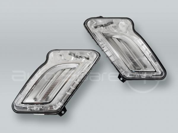 VALEO Front LED Parking Daytime Running Light PAIR fits 2011-2013 VOLVO S60