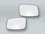 Heated Door Mirror Glass and Backing Plate PAIR fits VOLVO 850 S70 V70 C70