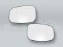 Heated Door Mirror Glass and Backing Plate PAIR fits 2007-2011 VOLVO S80