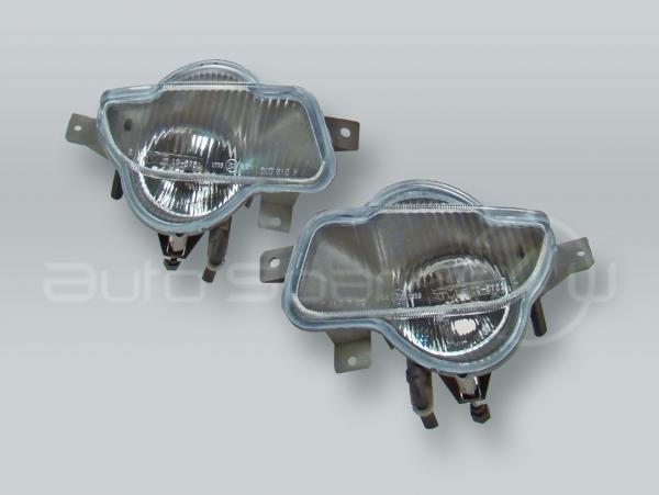 TYC Fog Lights Driving Lamps Assy with bulbs PAIR fits 2001-2004 VOLVO V70