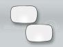 Heated Door Mirror Glass and Backing Plate PAIR fits 2003-2007 VOLVO XC70