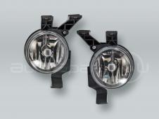 Fog Lights Driving Lamps Assy with bulbs PAIR fits 1998-2000 VW Beetle