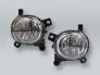 TYC Fog Lights Driving Lamps Assy with bulbs PAIR fits 2009-2012 VW CC