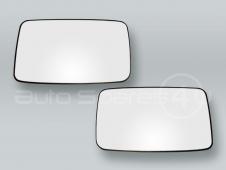 Heated Door Mirror Glass and Backing Plate PAIR fits 1993-1998 VW Golf MK3